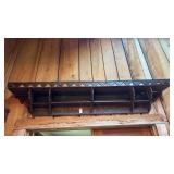 Vintage Wooden Painted Shelving