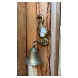 Heavy Brass Duck Dinner Bell