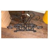Metal Newspaper Rack