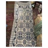 1844 William Craig Youngstown OH jacquard coverlet