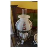 Beatrice Hurricane Rose Table Lamp