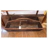Wooden Antique Tool Caddy