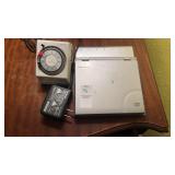 Panasonic portable DVD/video CD player & timer