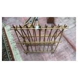 Vintage Wooden Accordion Braiding Rack