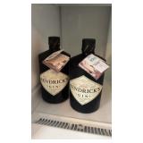 Two Bottles of Hendricks Gin One Full Bottle One