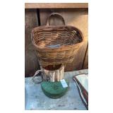 Wooden Minnow Buckets and 1 Metal One