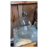 Large Glass Bell Shaped Cover