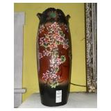 Antique ceramic or porcelain handled vase with