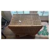 Wicker Basket W Books