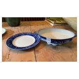 Vintage Ovando Centerpiece Bowl and Johnson Bros