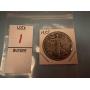 1937 U.S. Walking Liberty silver half dollar