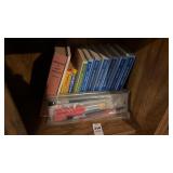 Lot of Books and Brushes