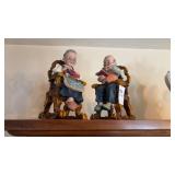 Grandma and Grandpa Statue