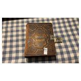 Antique 1892 German Family Bible Illustrated A.
