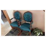Two Vintage Parlor Chairs