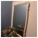 Gold accent mirror 27"x37"