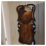 Footprints wall clock