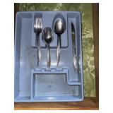 6 pieces of MCM Ecko starburst flatware in