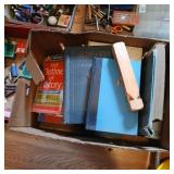 Box of misc books