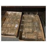 2 tray lots canning  jars