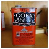 1 lb can of Goex 2F black powder appears full