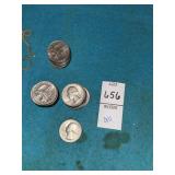 3 stacks of 1776-1976 Washington Bicentennial