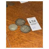 British King George V one florin and shilling