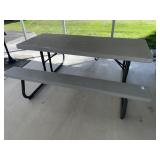 Lifetime fiberglass picnic table- 6 feet long
