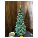 Vintage Atlantic Mold ceramic Christmas tree 3