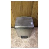Vintage Metal Step Trash Can