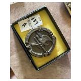 National Riffle Association belt buckle