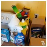 Misc household cleaners etc lot