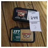 2 boxes of .177 pellets