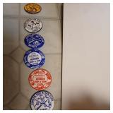 Jenner Rod and Gun membership pins lot of 6