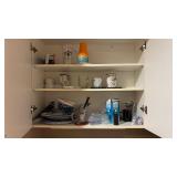 Lot of Coffee Mugs, Plastic Cups, Utensils and