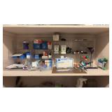 Shelf Lot of Office Supplies