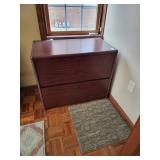 2 drawer lateral file cabinet 35.5 in. X 20in x
