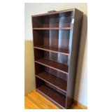 Particleboard 5 Shelf Bookshelf