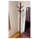 Wooden Hall Tree