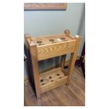 Umbrella Wooden Storage Rack