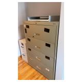 Premier 4 Drawer Metal Filing Cabinet