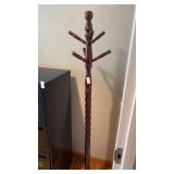 Wooden Hall Tree