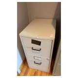 2 Drawer Metal Filing Cabinet