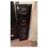 4-Tier Filing Cabinet NO CONTENTS