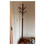 Wooden Hall Tree
