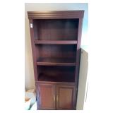 Wooden Bookcase Cabinet