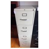 Hon Metal 4 Drawer Filing Cabinet