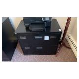 M&M Two Drawer Filing Cabinet 30x18x28