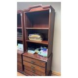 Indiana Desk Co. File Cabinet with Hutch