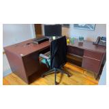 L Shaped Office Desk NO CONTENTS Or CHAIR